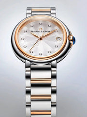 Maurice Lacroix Fiaba Mother of Pearl Dial Two Tone Steel Strap Watch for Women - FA1007-PVP13-170-1