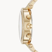 Michael Kors Parker Gold Dial Two Tone Steel Strap Watch for Women - MK6326