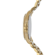 Michael Kors Bradshaw Quartz Gold Dial Gold Steel Strap Watch For Women - MK6555