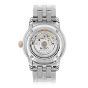 Mido Baroncelli Automatic White Dial Two Tone Steel Strap Watch For Women - M8600.9.N6.1