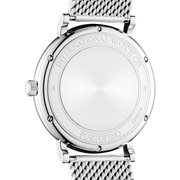 IWC Portofino Automatic White Dial Silver Mesh Bracelet Watch for Men - IW356505