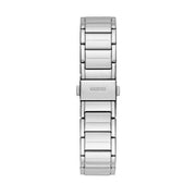 Guess Fusion Chronograph Crystals Silver Dial Silver Steel Strap Watch For Women - GW0552L1