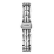Guess Montage Quartz Silver Dial Silver Steel Strap Watch For Women - GW0588L2