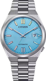 Citizen Tsuyosa Automatic Turquoise Blue Dial Silver Steel Strap Watch for Men - NJ0151-53L