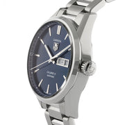 Tag Heuer Carrera Automatic Blue Dial Silver Steel Strap Watch for Men - WAR201E.BA0723