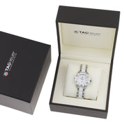 Tag Heuer Aquaracer Diamonds White Dial Two Tone Steel Strap Watch for Women - WAY131H.BA0914