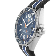 Tag Heuer Formula 1 Quartz Blue Dial Two Tone NATO Strap Watch for Men - WAZ1010.FC8197