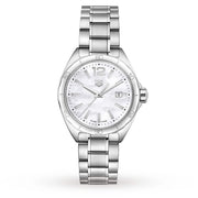 Tag Heuer Formula 1 Quartz Mother of Pearl White Dial Silver Steel Strap Watch for Women - WBJ1418.BA0664