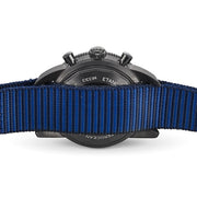 Breitling Superocean Heritage Chronograph 44 Outerknown Blue Dial Blue NATO Strap Watch for Men - M133132A1C1W1