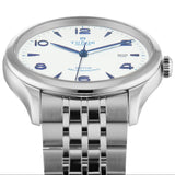 Tudor 1926 Automatic White Dial Silver Steel Strap Watch for Men - M91650-0005