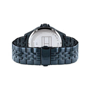 Tommy Hilfiger Shawn Quartz Blue Dial Blue Steel Strap Watch for Men - 1791618