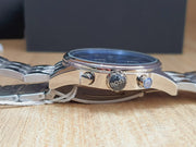 Hugo Boss Jet Chronograph Blue Dial Silver Steel Strap Watch for Men - 1513384