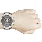 Hugo Boss Skymaster Chronograph Grey Dial Two Tone Steel Strap Watch for Men - 1513789