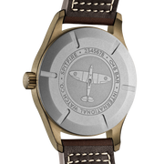 IWC Pilot's Watch Automatic Spitfire Green Dial Brown Leather Strap Watch for Men - IW326802