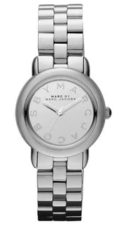 Marc Jacobs Marc Silver Dial Silver Steel Strap Watch for Women - MBM3173
