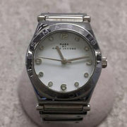 Marc Jacobs Amy White Dial Silver Steel Strap Watch for Women - MBM8518
