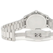 Gucci G Timeless Black Dial Silver Steel Strap Watch For Men - YA126522