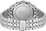 Hugo Boss Associate Chronograph Blue Dial Silver Steel Strap Watch for Men - 1513839