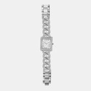 Michael Kors Emery Three Hand Silver Dial Silver Steel Strap Watch For Women - MK7299
