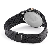 Emporio Armani Interchangeable Black Dial Black Steel Strap Watch For Men - AR80021