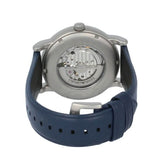 Emporio Armani Luigi Chronograph Blue Dial Blue Leather Strap Watch For Men - AR60011