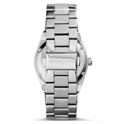 Michael Kors Channing Three Hand Silver Dial Silver Steel Strap Watch For Women - MK6626