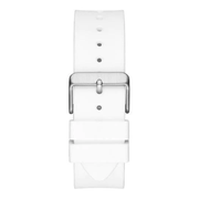 Guess Phoenix Multifunction White Dial White Rubber Strap Watch for Men - GW0203G2