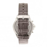 Tommy Hilfiger Ari Diamonds White Dial Grey Leather Strap Watch for Women - 1781980