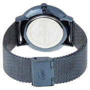 Lacoste Moon Blue Dial Blue Mesh Strap Watch for Men - 2011058