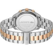 Lacoste Boston Gray Dial Two Tone Steel Strap Watch for Men - 2011112