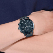 Lacoste Replay Blue Dial Blue Steel Strap Watch for Men - 2011196