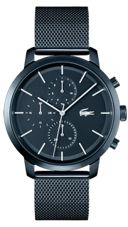 Lacoste Replay Blue Dial Blue Steel Strap Watch for Men - 2011196
