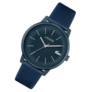 Lacoste 12.12 Move Blue Dial Blue Silicon Strap Watch for Men - 2011241