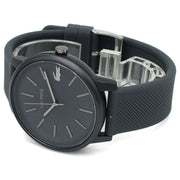 Lacoste 12.12 Move Gray Dial Gray Silicon Strap Watch for Men - 2011242