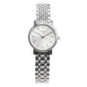 Tissot T Classic Desire White Dial Silver Steel Strap Watch for Women - T52.1.281.31