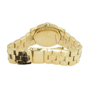 Marc Jacobs Amy Black Dial Gold Steel Strap Watch for Women - MBM3273