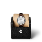 IWC Portofino Automatic Silver Dial Brown Leather Strap Watch for Women - IW357403