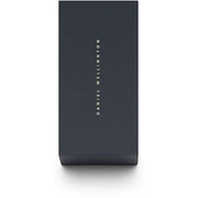 Daniel Wellington Iconic Link Black Dial Silver Steel Strap Watch For Women - DW00100342