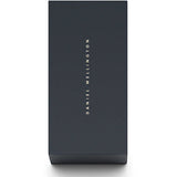 Daniel Wellington Iconic Round Case Motion Black Dial Rubber Strap Watch For Men - DW00100425
