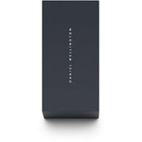Daniel Wellington Iconic Link Black Dial Silver Steel Strap Watch for Women - DW00100204