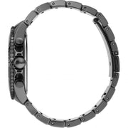 Hugo Boss Talent Chronograph Ceramic Black Dial Black Steel Strap Watch for Men - 1513581