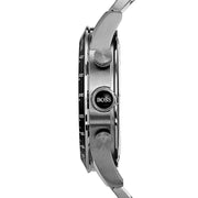 Hugo Boss Rafale Chronograph Blue Dial Silver Steel Strap Watch for Men - 1513510