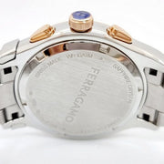 Salvatore Ferragamo 1927 Chrono Silver Dial Two Tone Steel Strap Watch for Men -  SFKZ00623