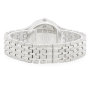 Bulova Crystal Collection Silver Dial Silver Steel Strap Watch for Women - 96L243