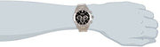 Hugo Boss Ikon Chronograph Black Dial Silver Steel Strap Watch for Men - 1512965