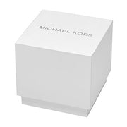Michael Kors Camille Three-Hand Crystals White Dial Gold Steel Strap Watch for Women - MK4800