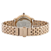 Coach Delancey White Dial Rose Gold Steel Strap Watch for Women - 14502783