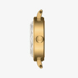 Tissot Lovely Round Green Mother of Pearl Dial Green Leather Strap Watch for Women - T140.009.36.091.00