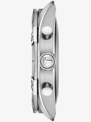 Tissot T Classic PR 100 Sport Chronograph Black Dial Silver Steel Strap Watch for Men - T101.617.11.051.00