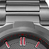 Hugo Boss Supernova Chronograph Grey Dial Grey Steel Strap Watch for Men - 1513361